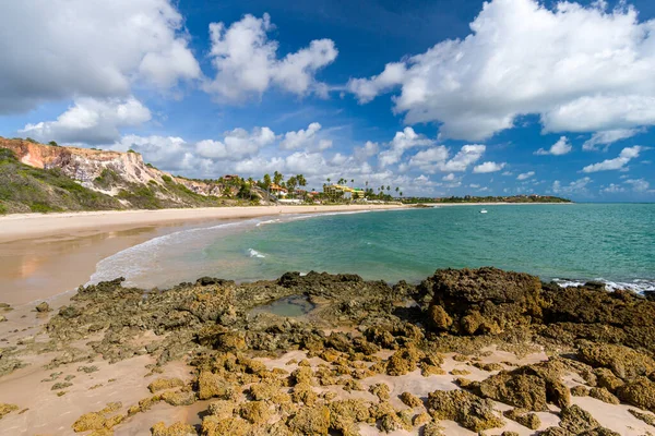 Plaża Tabatinga Conde Pobliżu Joao Pessoa Paraiba Brazylia Wrześniu — Zdjęcie stockowe