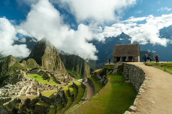 Machu Picchu Ekim 2014 Nkalar Kayıp Şehri Olarak Bilinir — Stok fotoğraf