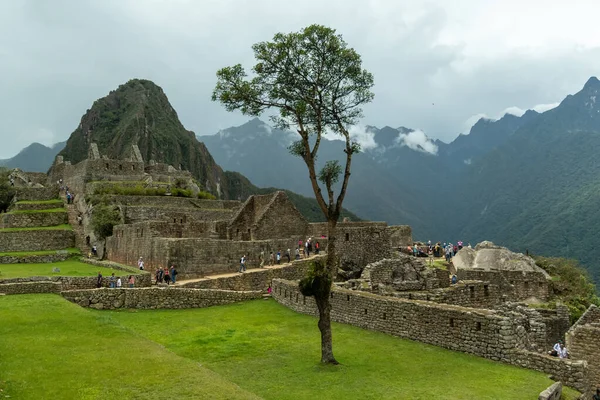 Machu Picchu Known Lost City Incas Peru October 2014 — Stock Photo, Image
