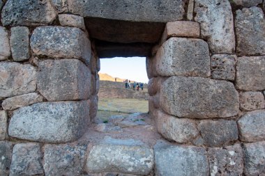 Puka Pukara Arkeoloji Merkezi, Cusco, Peru 5 Ekim 2014