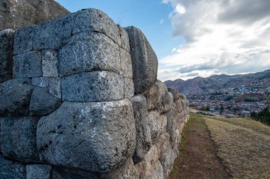 Sacsayhuaman Arkeolojik Kompleksi, Cusco, Peru 5 Ekim 2014