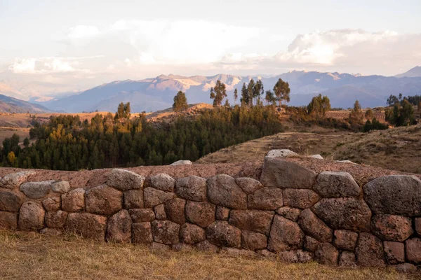Centrum Archeologiczne Puka Pukara Cusco Peru Października 2014 — Zdjęcie stockowe