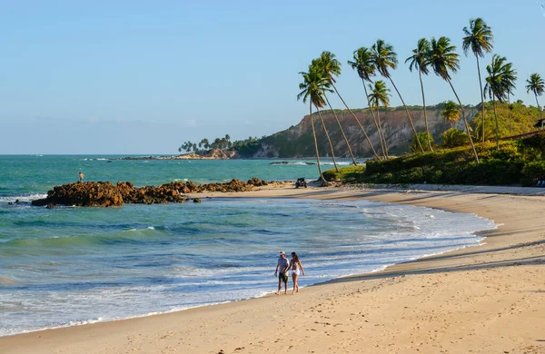 Tabatinga Beach Conde Dekat Joao Pessoa Paraiba Brasil Pada Desember — Stok Foto
