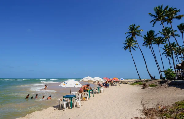 Tabatinga Beach Conde Der Nähe Von Joao Pessoa Paraiba Brasilien — Stockfoto