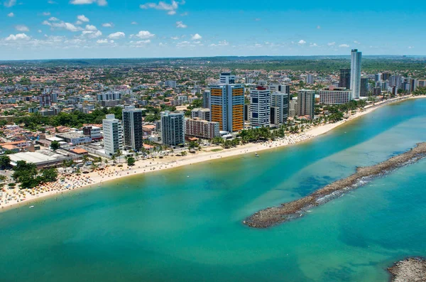Pantai Casa Caiada Olinda Dekat Recife Pernambuco Brasil Pada Maret — Stok Foto