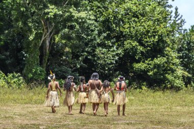 Doğa Yürüyüşü Yerel Potiguara Grubu, Baia da Traicao, Paraiba, Brezilya 19 Ekim 2025
