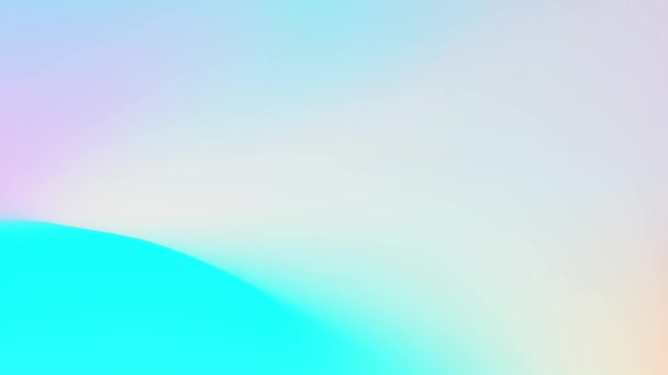 Абстрактна градієнтна петля. яскравий барвистий розмитий фон . — стокове відео