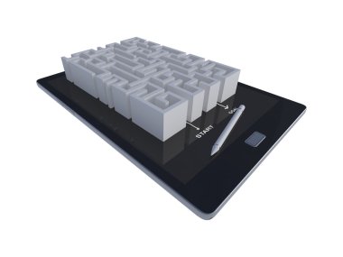 3ds tablet ile maze oyunu
