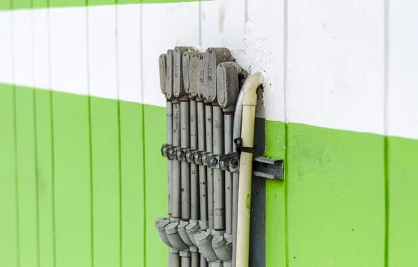 Tubería en la pared — Foto de Stock