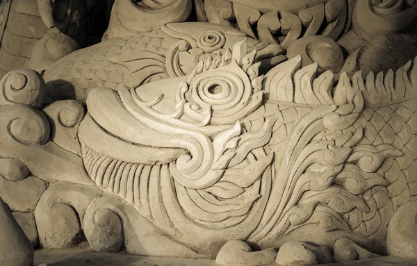 Sculpture en pierre de sable — Photo
