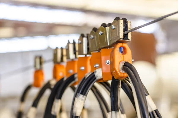 Roller hanger system — Stock Photo, Image