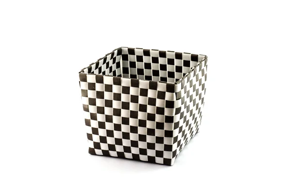 Recycle weave basket — Stock Photo, Image