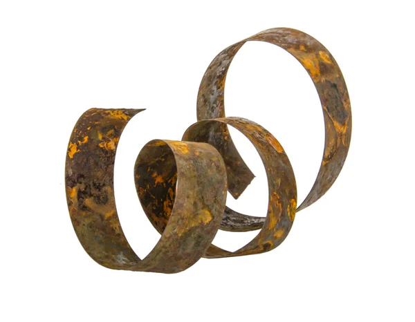 Steel rust ribbon — Stock Photo, Image