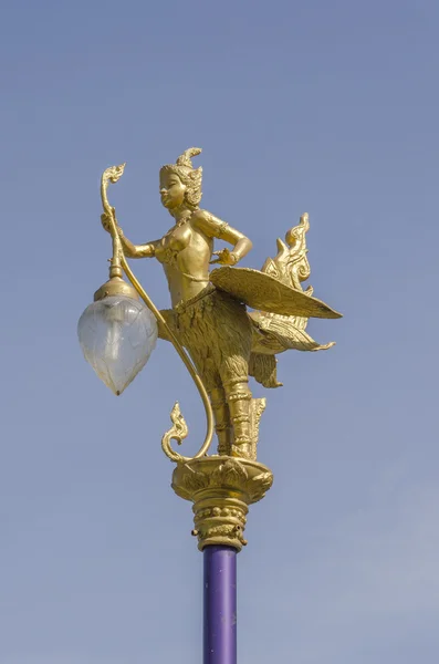 Lamp in Buddhist temple — Stock Photo, Image