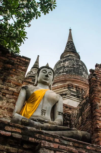 Buda em taple antigo — Fotografia de Stock