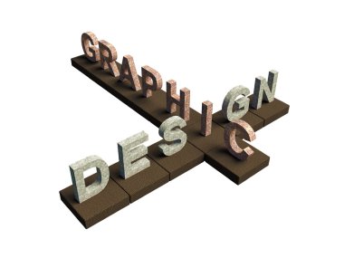 deri üzerinde 3D çelik metin