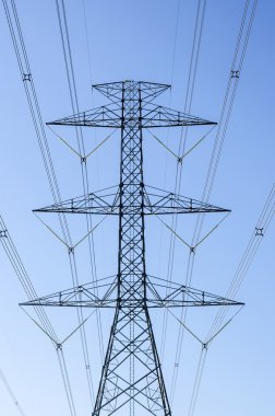 Yüksek voltaj elektrik pilonu