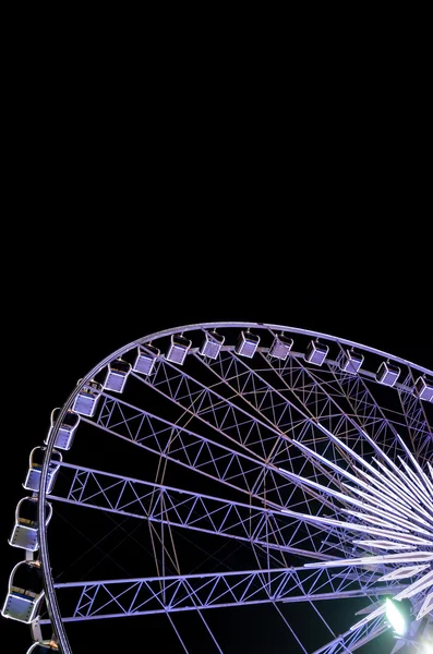Riesenrad in der Nacht — Stockfoto