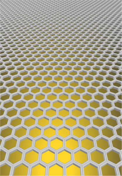 Honeycomb pattern — Stock Vector