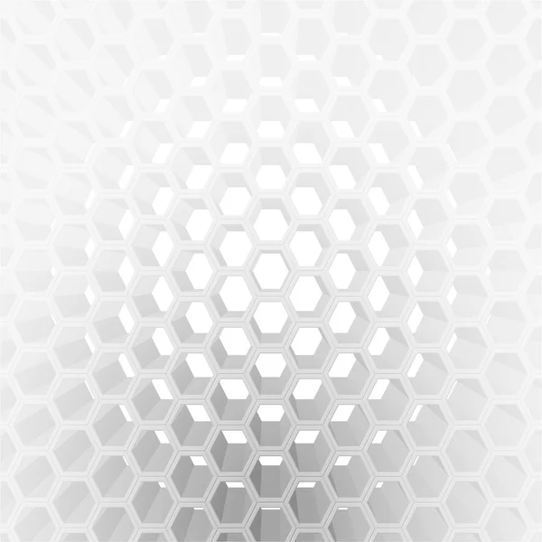 Modèle en nid d'abeille 3 dimensions — Image vectorielle