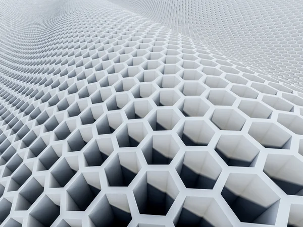 3d hexagon pattern — Stock Photo, Image