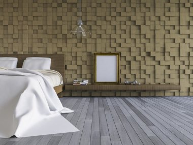 3ds iç yatak odası