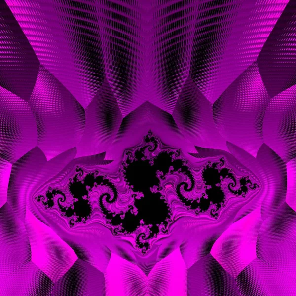 紫色和粉色的未来金属花纹图案和图案的阴影 — 图库照片