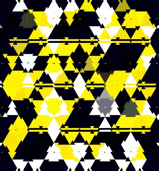 Motifs Dessins Partir Flèches Chevron Jaune Vif Noir — Photo