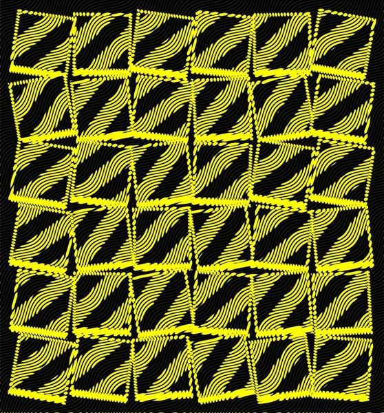 Візерунки Конструкції Яскравих Жовтих Чорних Шевронних Стрілок — стокове фото