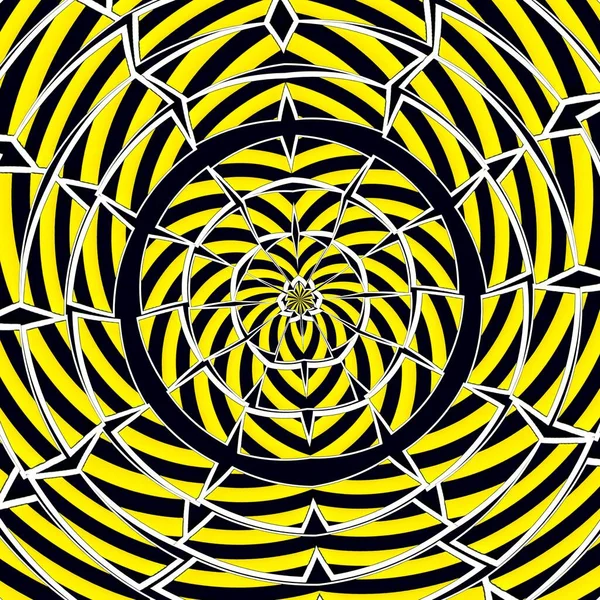 Modelli Disegni Frecce Chevron Giallo Brillante Nero — Foto Stock