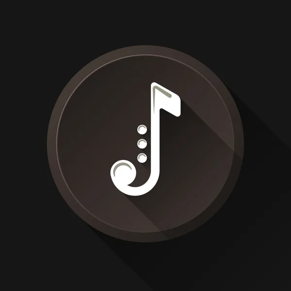 Music note. Jazz Icon Vector. — Stock Vector
