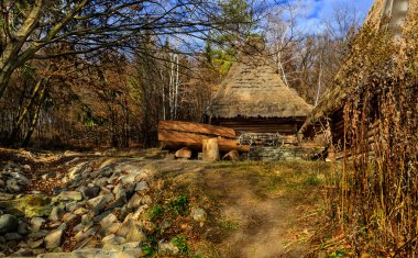 Kiev Müzesi otkrytymm havada Pirogovo. Ukrayna