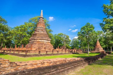 Kamphaeng Phet Tarihi Parkı, Tayland 'daki antik tuğlalardan yapılmış eski bir çadırı simgesi..