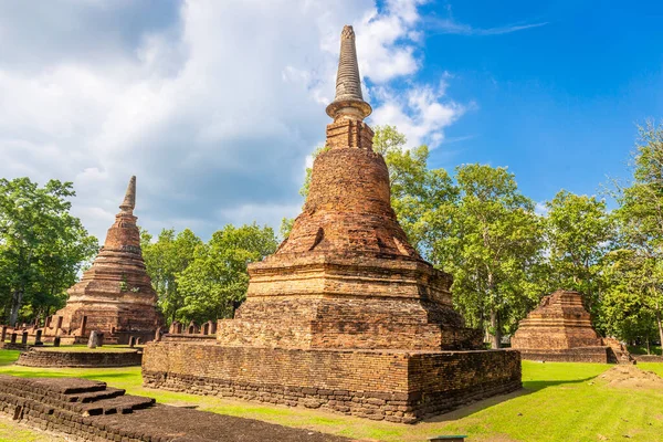 Історичний Парк Кампхаенг Таїланд Пам Ятник Старовинного Чеді Виготовлений Древніх — стокове фото