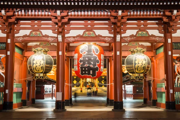 Tokio - Sensoji-ji, Tempel in Asakusa, Japan — Stockfoto