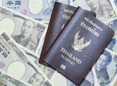 Japonya para Tayland pasaportu