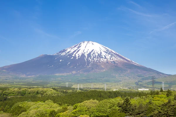 Panoramic of fuji mountain — Stock Photo, Image