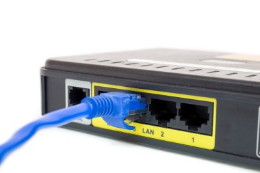 Lan Utp Rj45 Cat5e yakından bağlanmak için Adsl yönlendirici ağ anahtarı