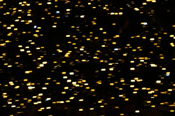 Silvester Und Weihnachten Lichtinstallation Bokeh Und Led Lichter Der Stadt — Stockfoto