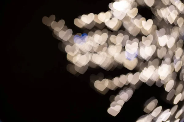 Christmas Ilumination Bokeh Gights City — Stock Photo, Image