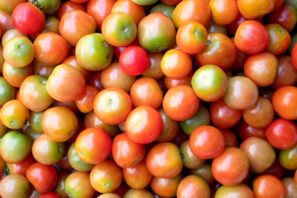 Röd Tomat Mönster För Bakgrund — Stockfoto