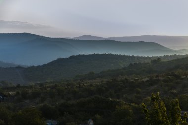 Şafak dağ bölgesinde