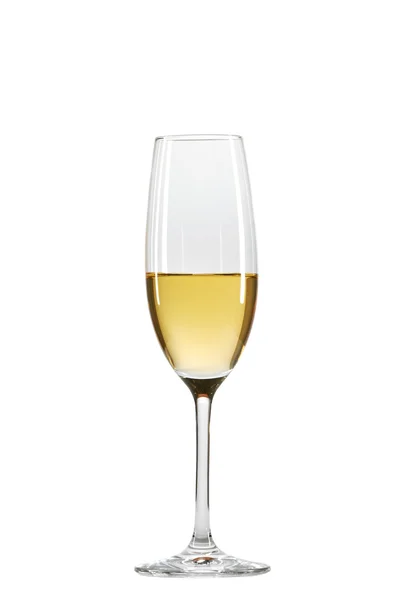 Wineglass with white wine — Stock Photo, Image