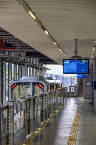 Macao April 2021 Macau Light Rapid Transit Mlrt Taipa Line — Stockfoto