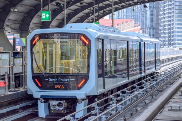 Macau Квітня 2021 Macau Light Rapid Transit Mlrt Taipa Line — стокове фото