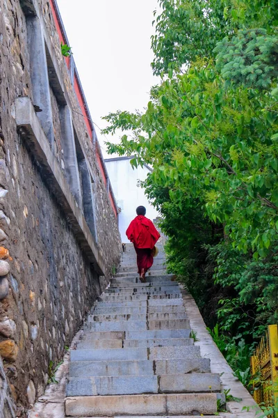 Monastère Kumbum Xining Qinghai Huangzhong Country Chine Monastère Bouddhiste Tibétain — Photo