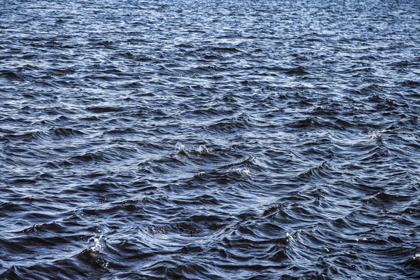 Padrão Onda Superfície Reservatório Fresco Mar Papel Parede Fundo Ondas — Fotografia de Stock