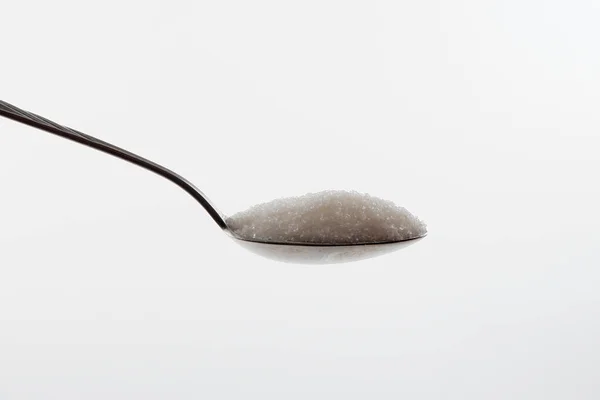 Sugar Spoon Isolated White Background — 图库照片