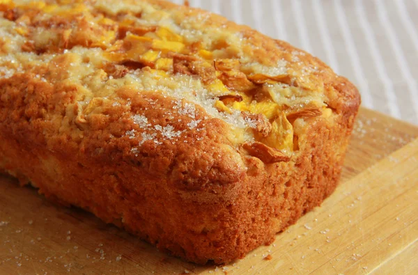 Mango tea bread with vanilla — Stock Photo, Image