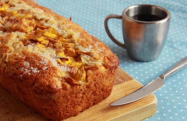 Pan de té de mango con vainilla — Foto de Stock